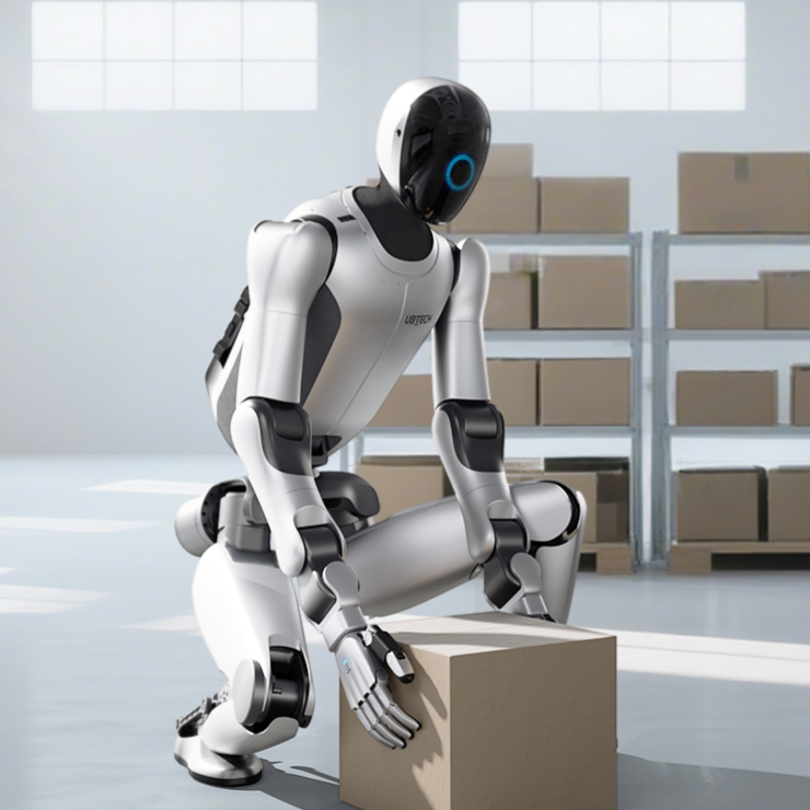 Nuevo Robot UBTECH Walker S2 con 52 Ejes y Carga Útil de 15 KG para Inspección de Montaje, Logística y Automatización
